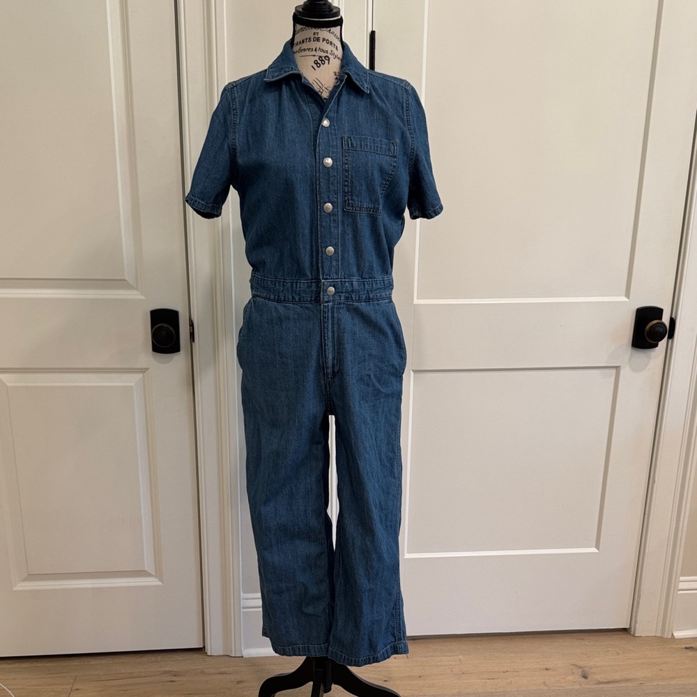 Levi’s Denim Short Sleeve Jumpsuit
